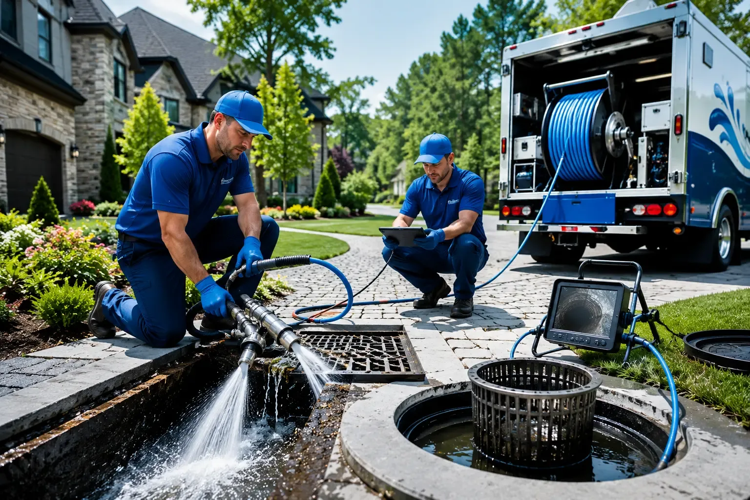 Local outdoor drain cleaning professionals in Woodland, IL